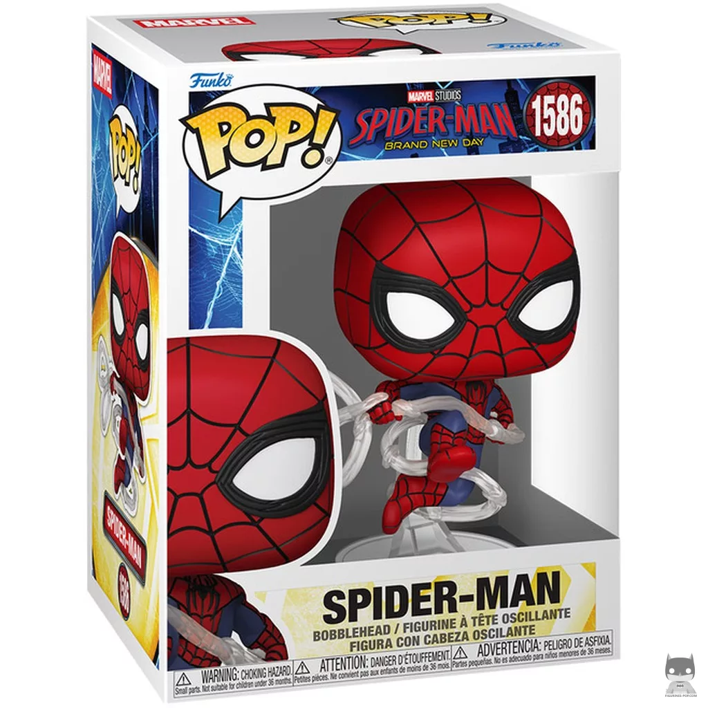 Figura Funko Pop! Spider-Man en su caja