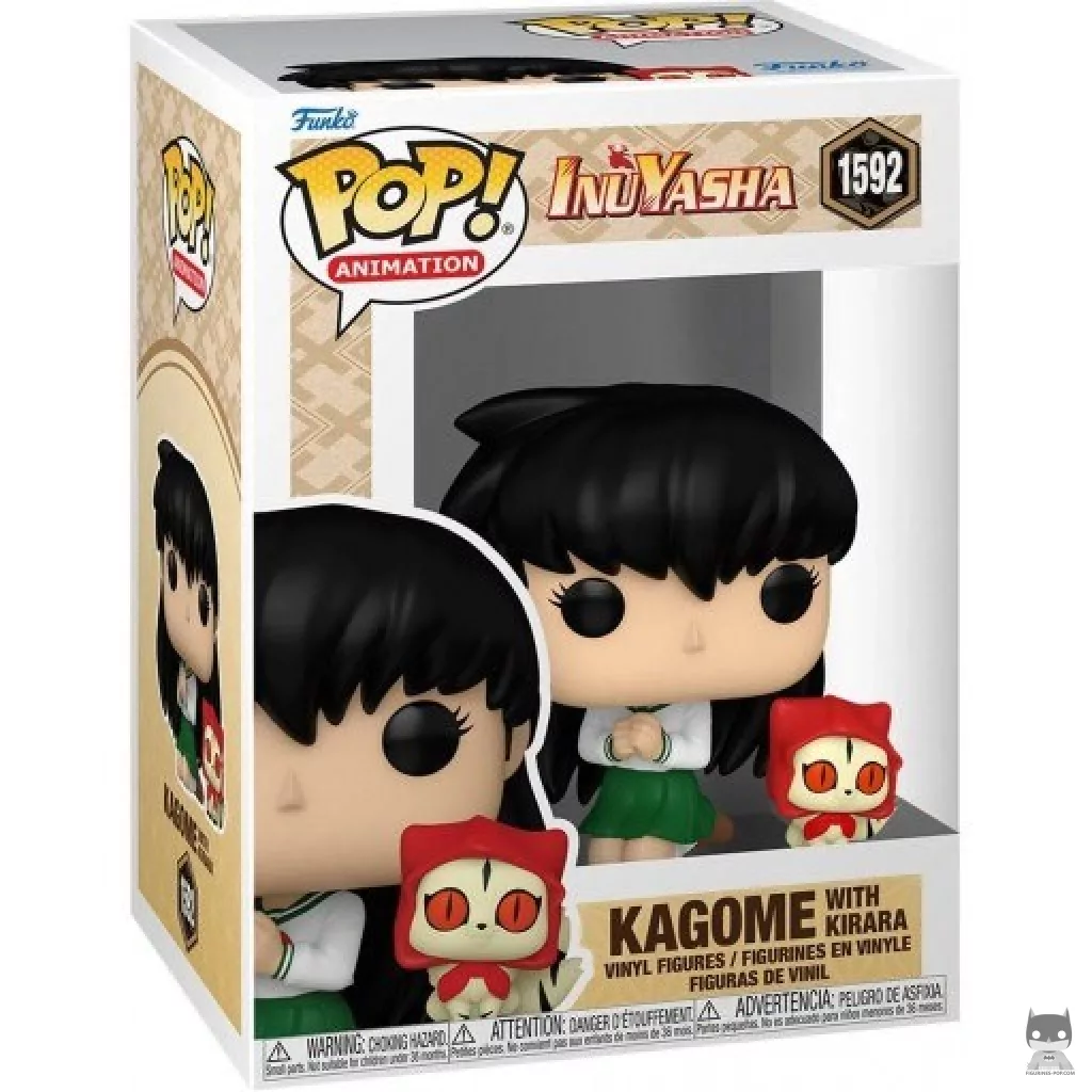 Figura Funko Pop! Kagome con Kirara en su caja