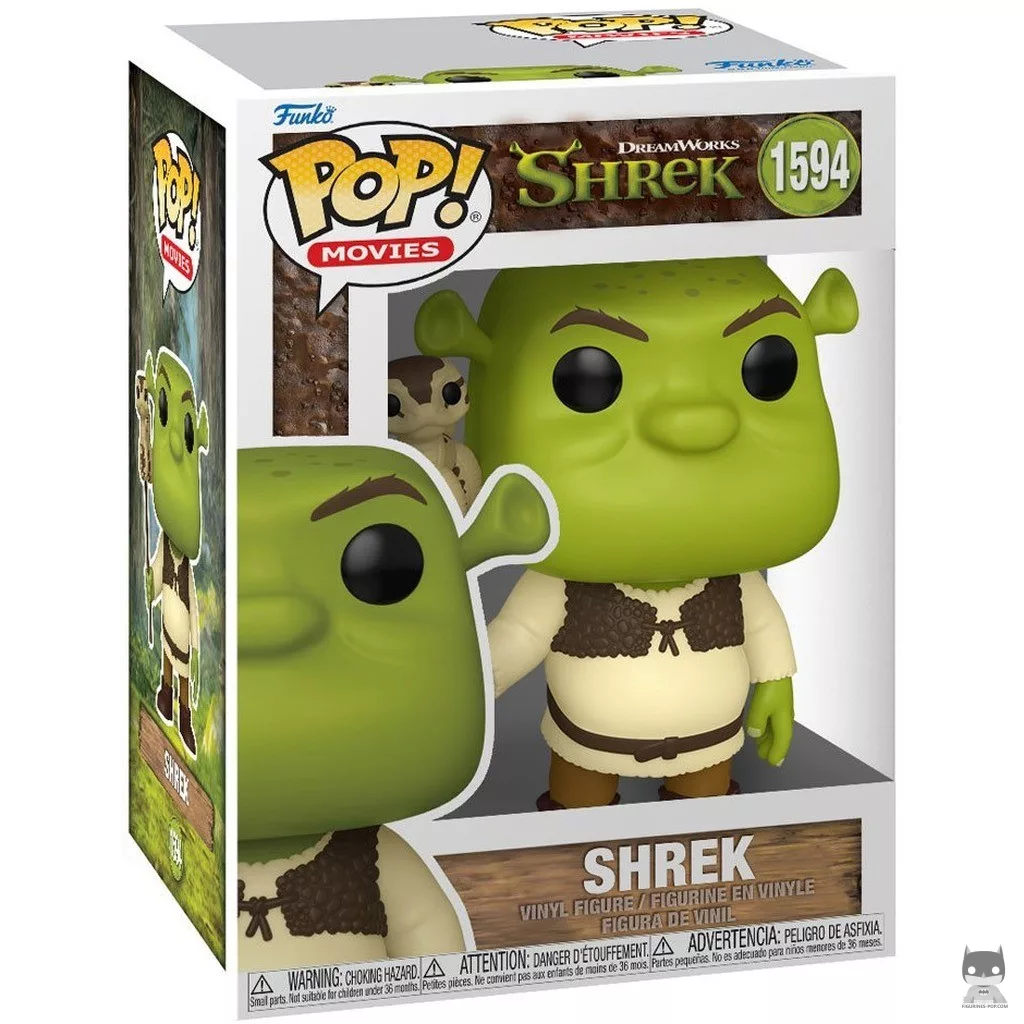 Figura Funko Pop! Shrek con serpiente en su caja