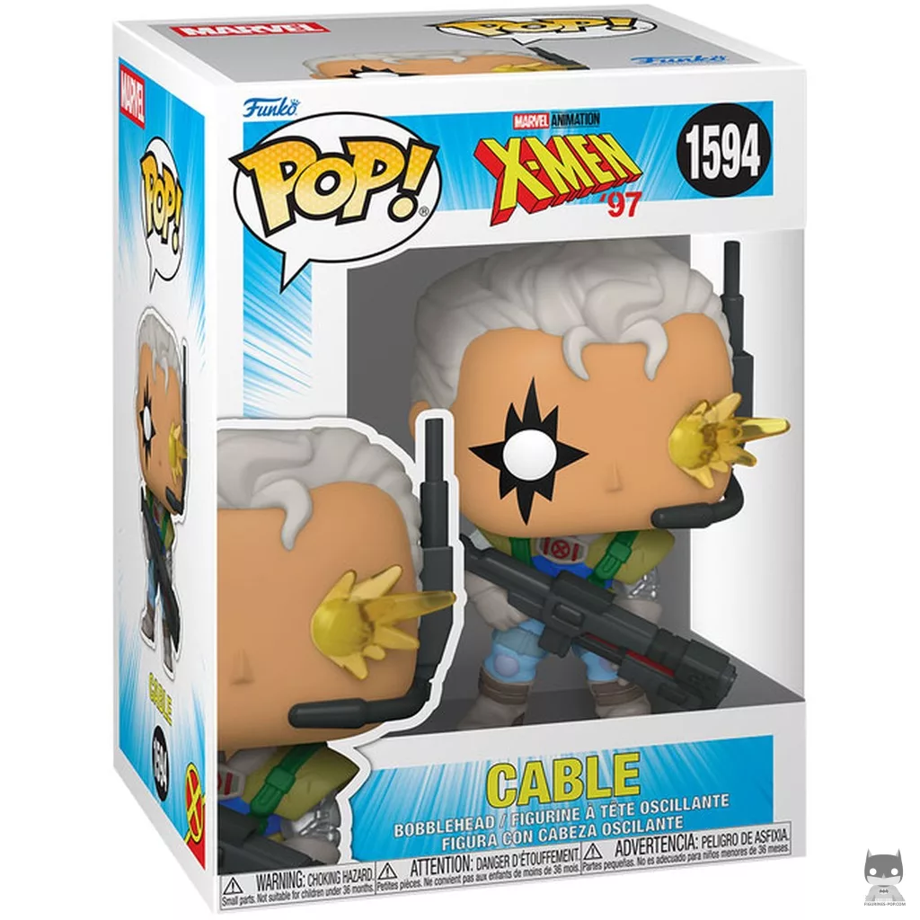 Figura Funko Pop! Cable en su caja