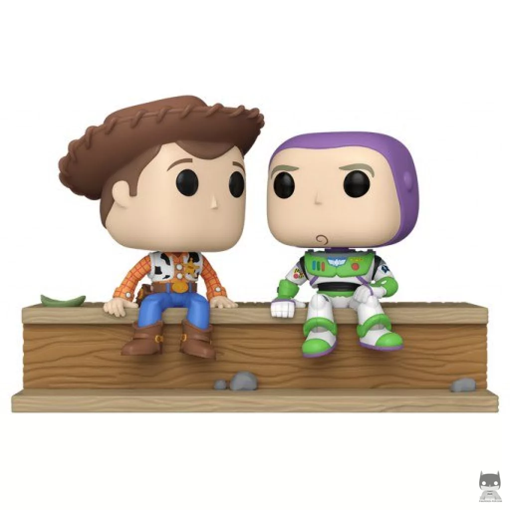 Figura Funko Pop! Woody y Buzz (Moment) (Toy Story)