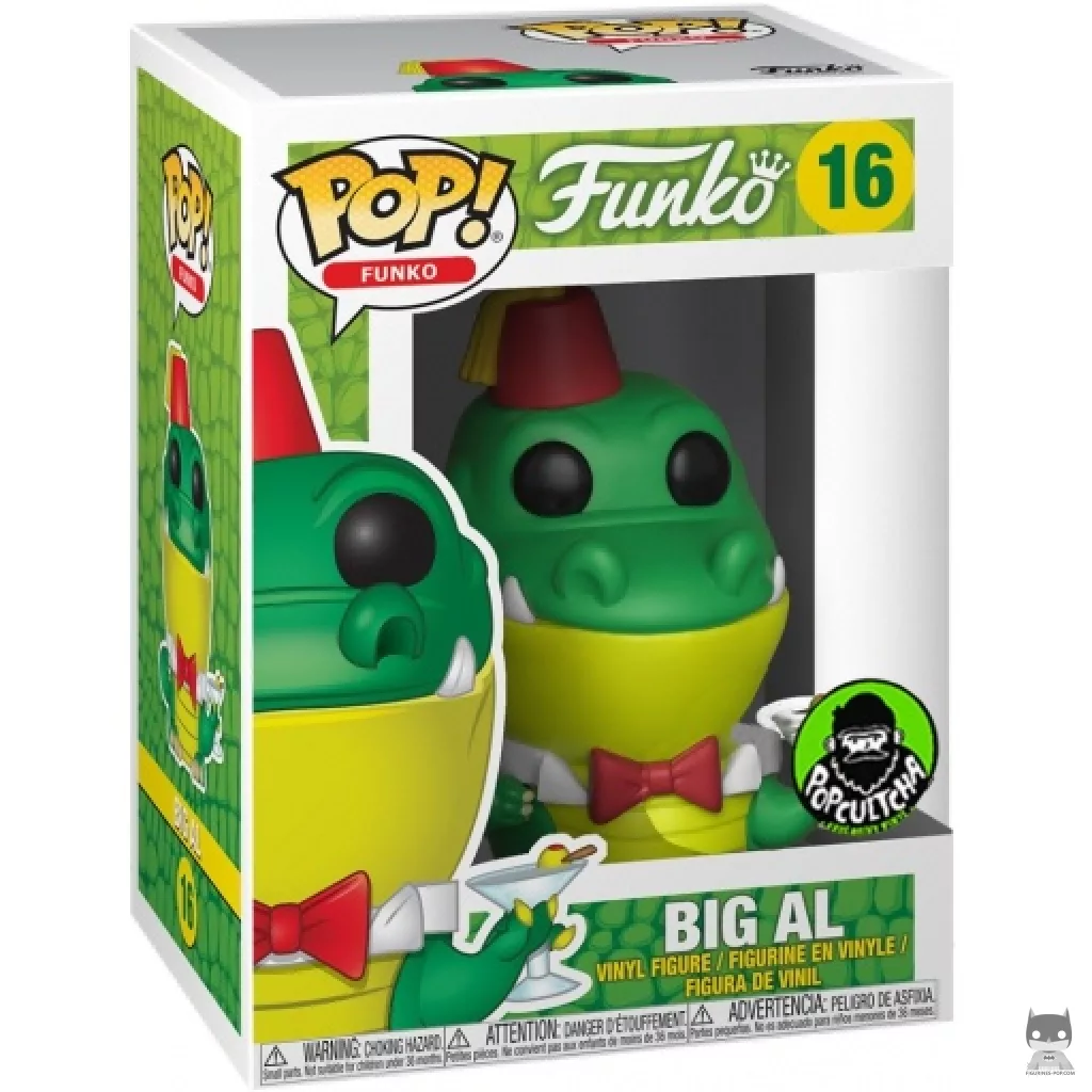 Figura Funko Pop! Big Al en su caja