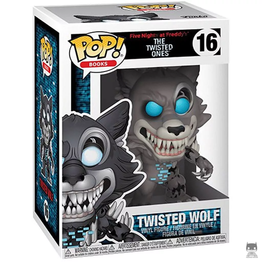 Figura Funko Pop! Wolf (Twisted) en su caja