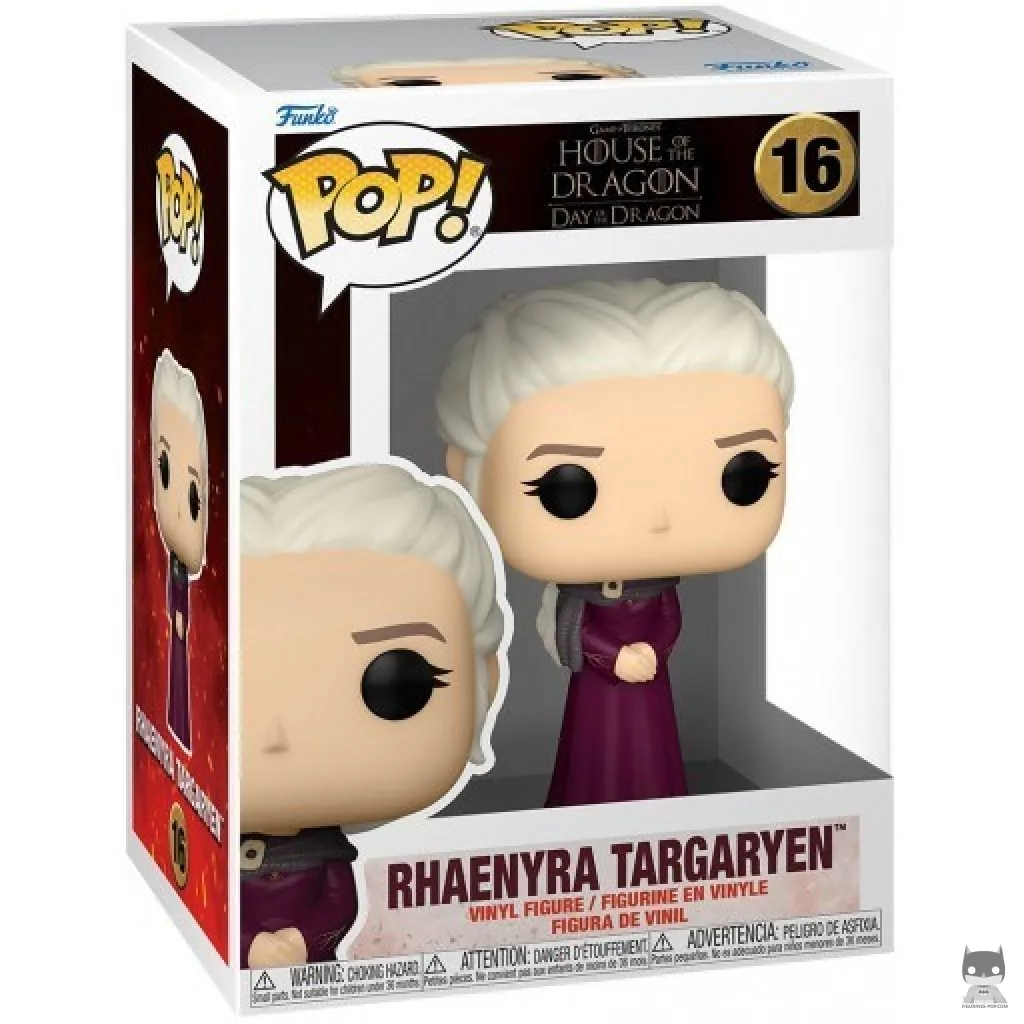 Figura Funko Pop! Rhaenyra Targaryen en su caja