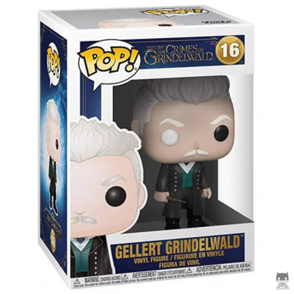 Figura Funko Pop! Gellert Grindelwald en su caja