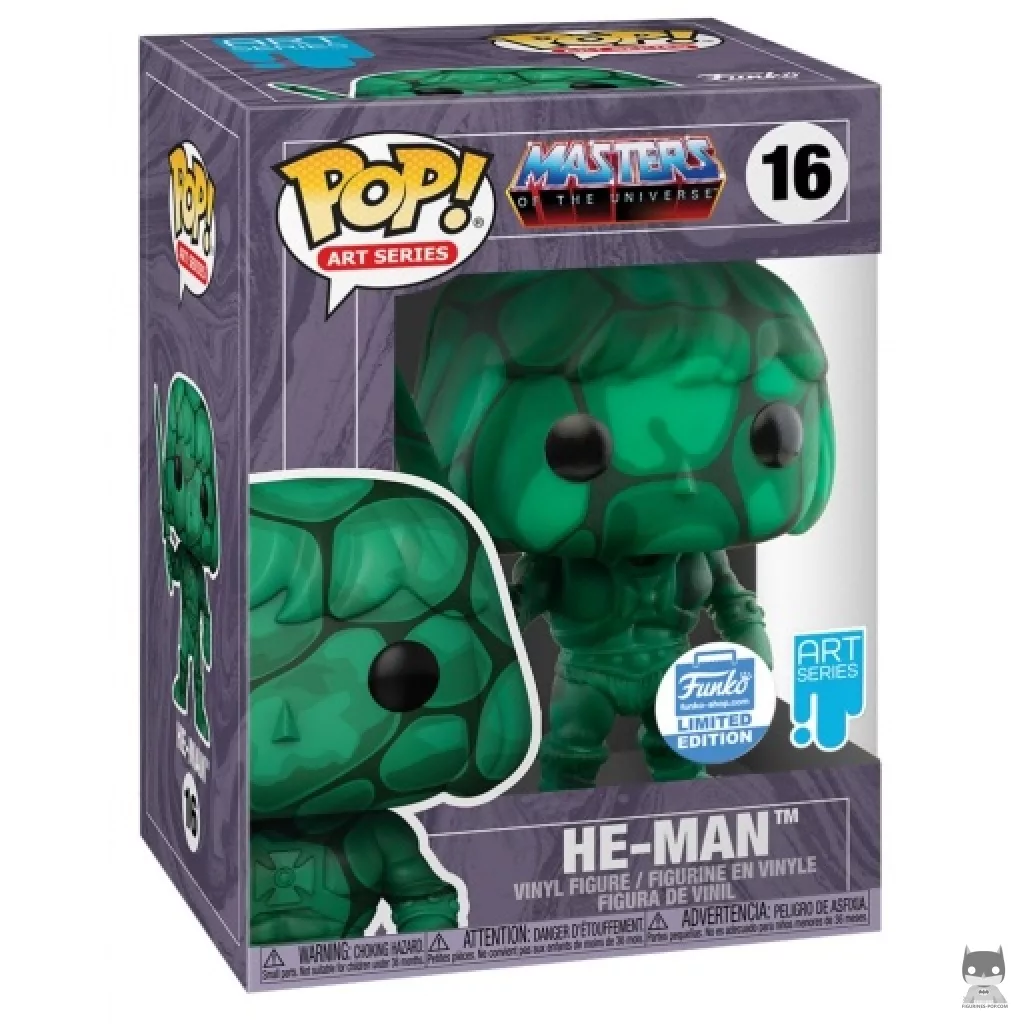 Figura Funko Pop! He-Man en su caja