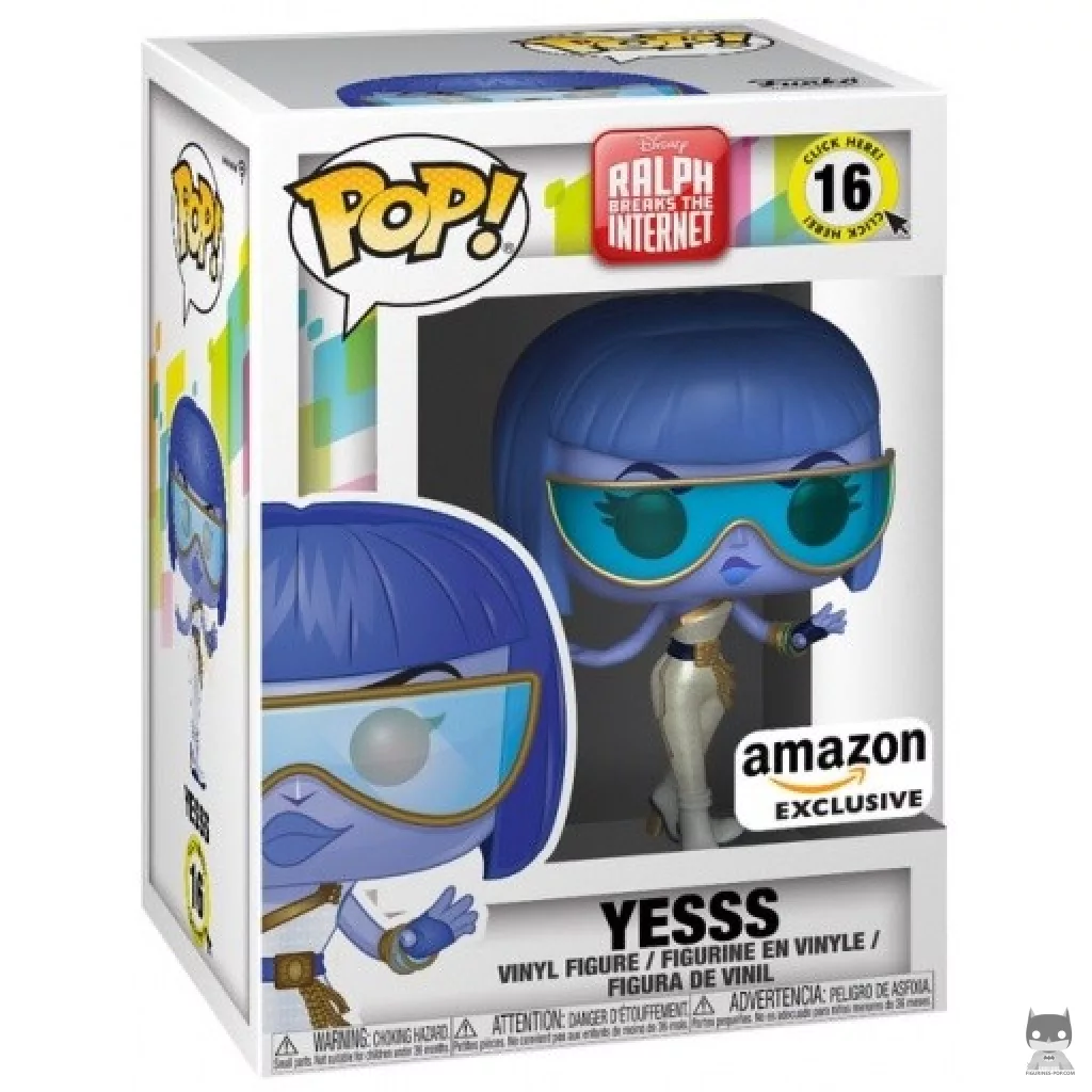 Figura Funko Pop! Yesss con mono en su caja