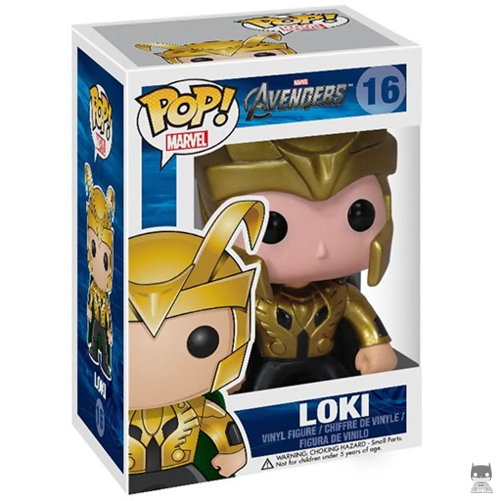 Figura Funko Pop! Loki en su caja