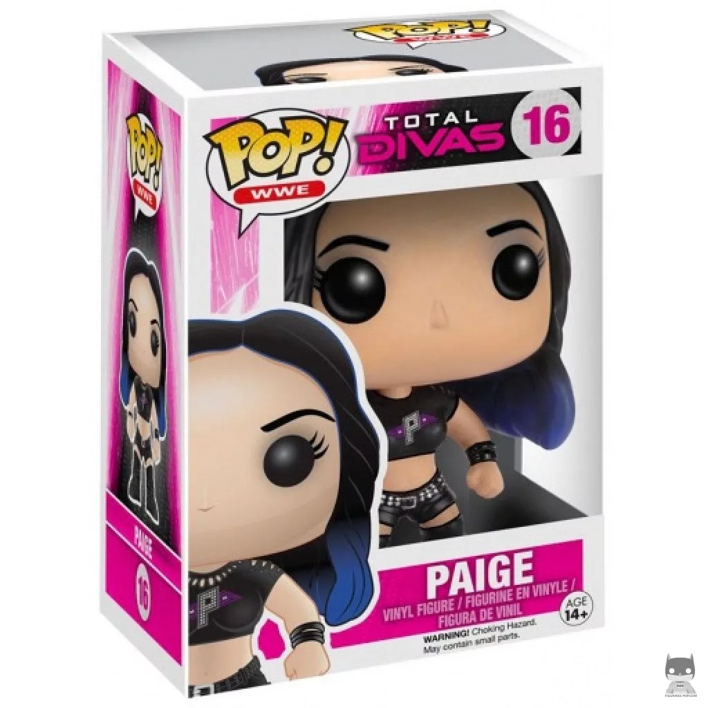 Figura Funko Pop! Diva Paige en su caja