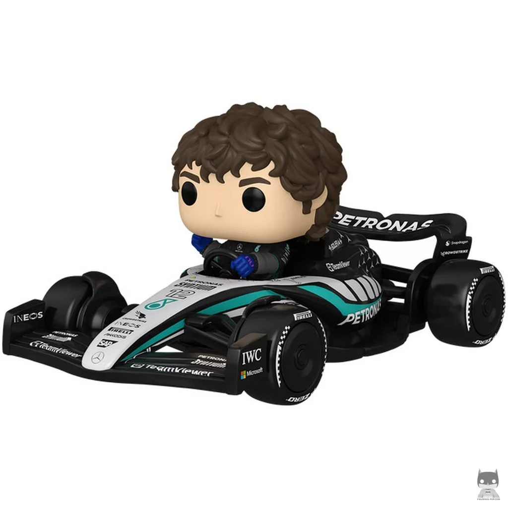 Figura Funko Pop! Kimi Antonelli con el Mercedes AMG F1 (Fórmula 1)