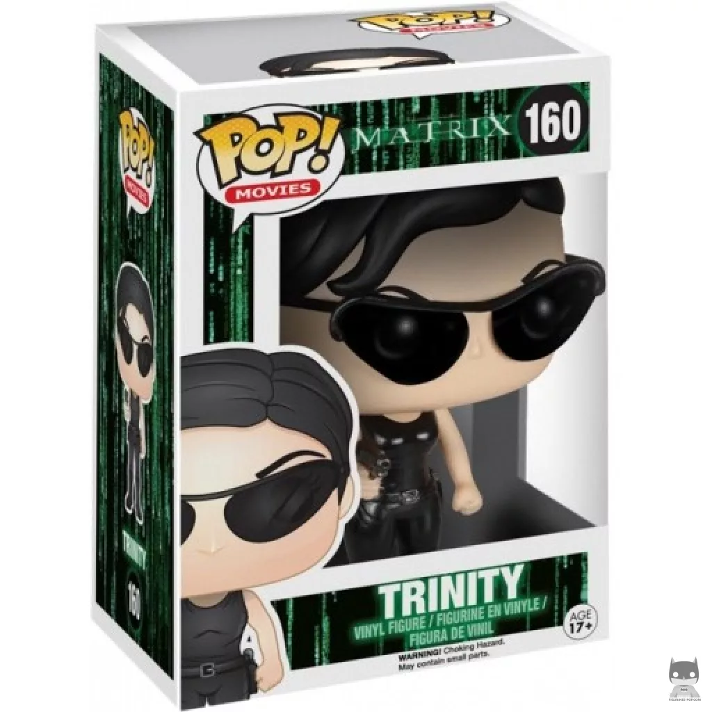 Figura Funko Pop! Trinity en su caja