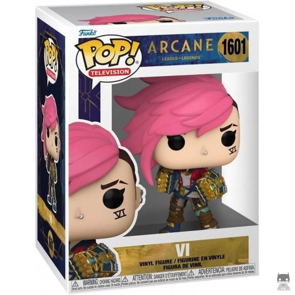 Figura Funko Pop! Vi en su caja