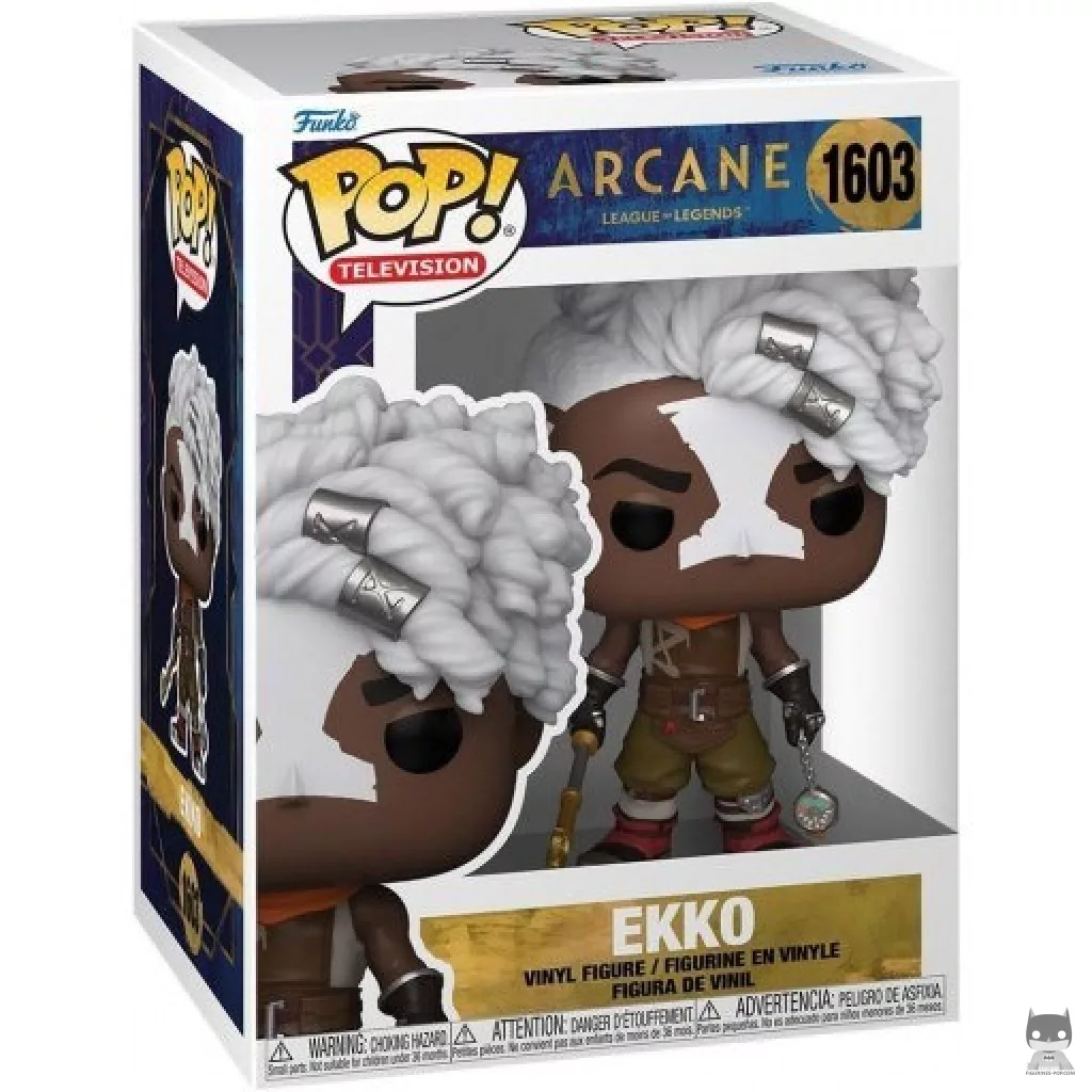 Figura Funko Pop! Ekko en su caja