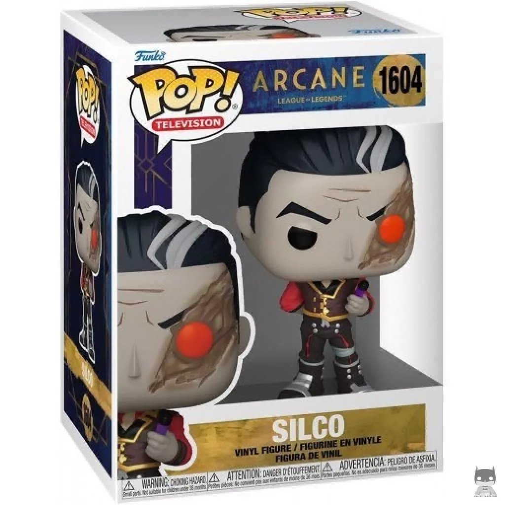 Figura Funko Pop! Silco en su caja