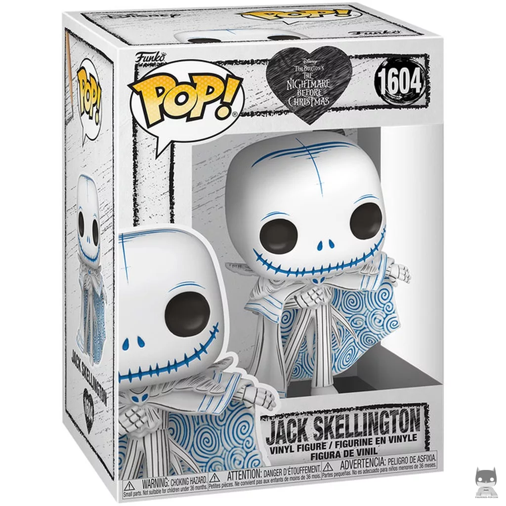 Figura Funko Pop! Jack Skellington (Sketched) en su caja