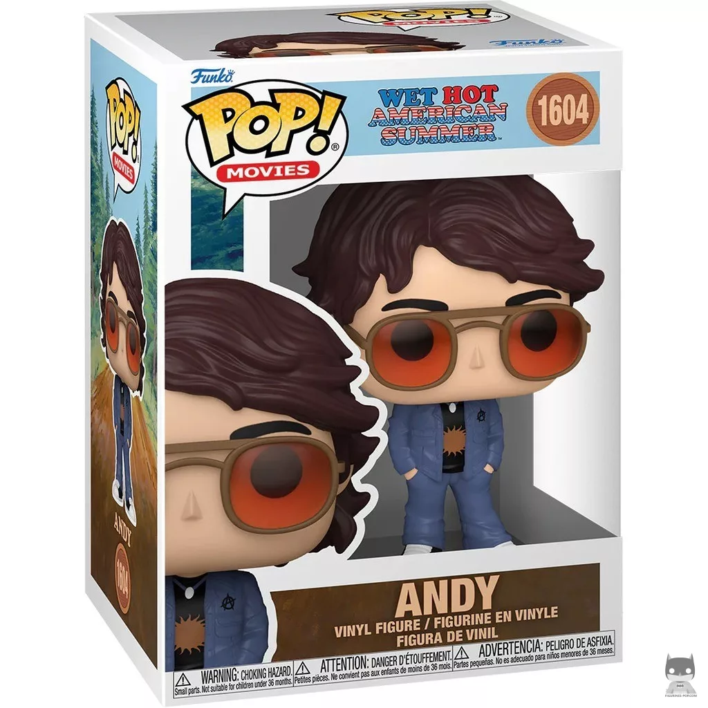 Figura Funko Pop! Andy en su caja