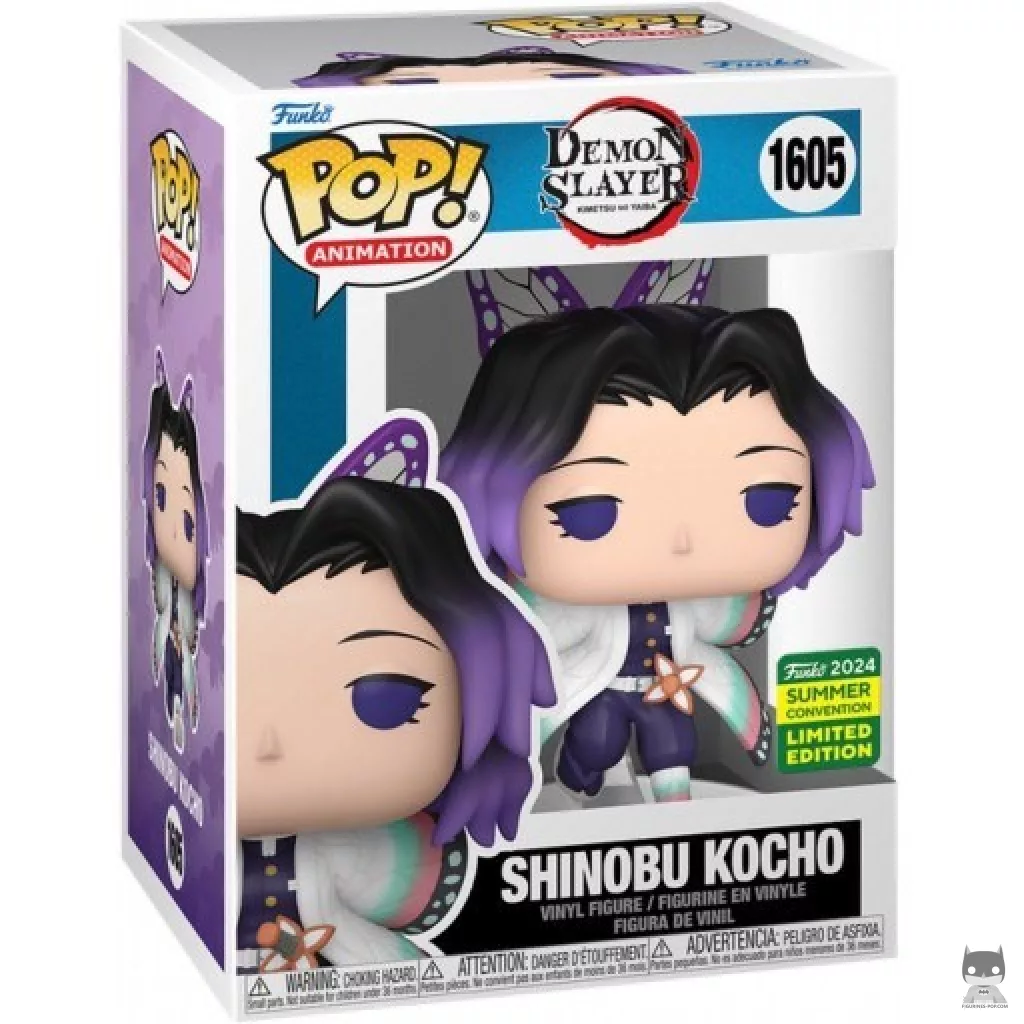 Figura Funko Pop! Shinobu Kocho en su caja