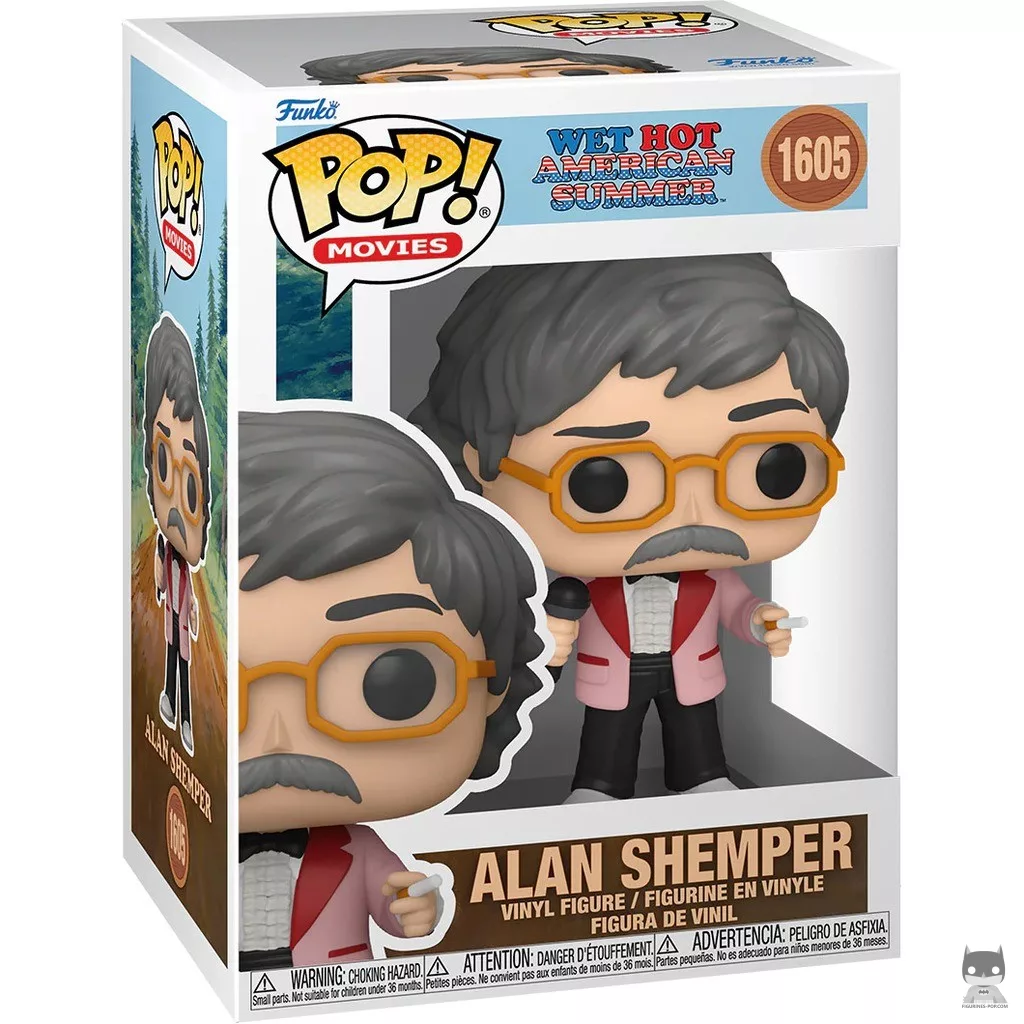 Figura Funko Pop! Alan Shemper en su caja