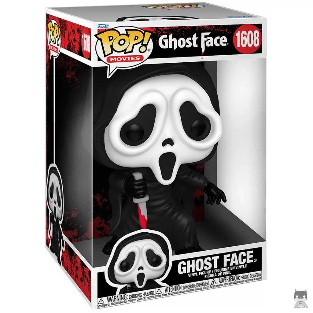 Figura Funko Pop! Ghost Face en su caja