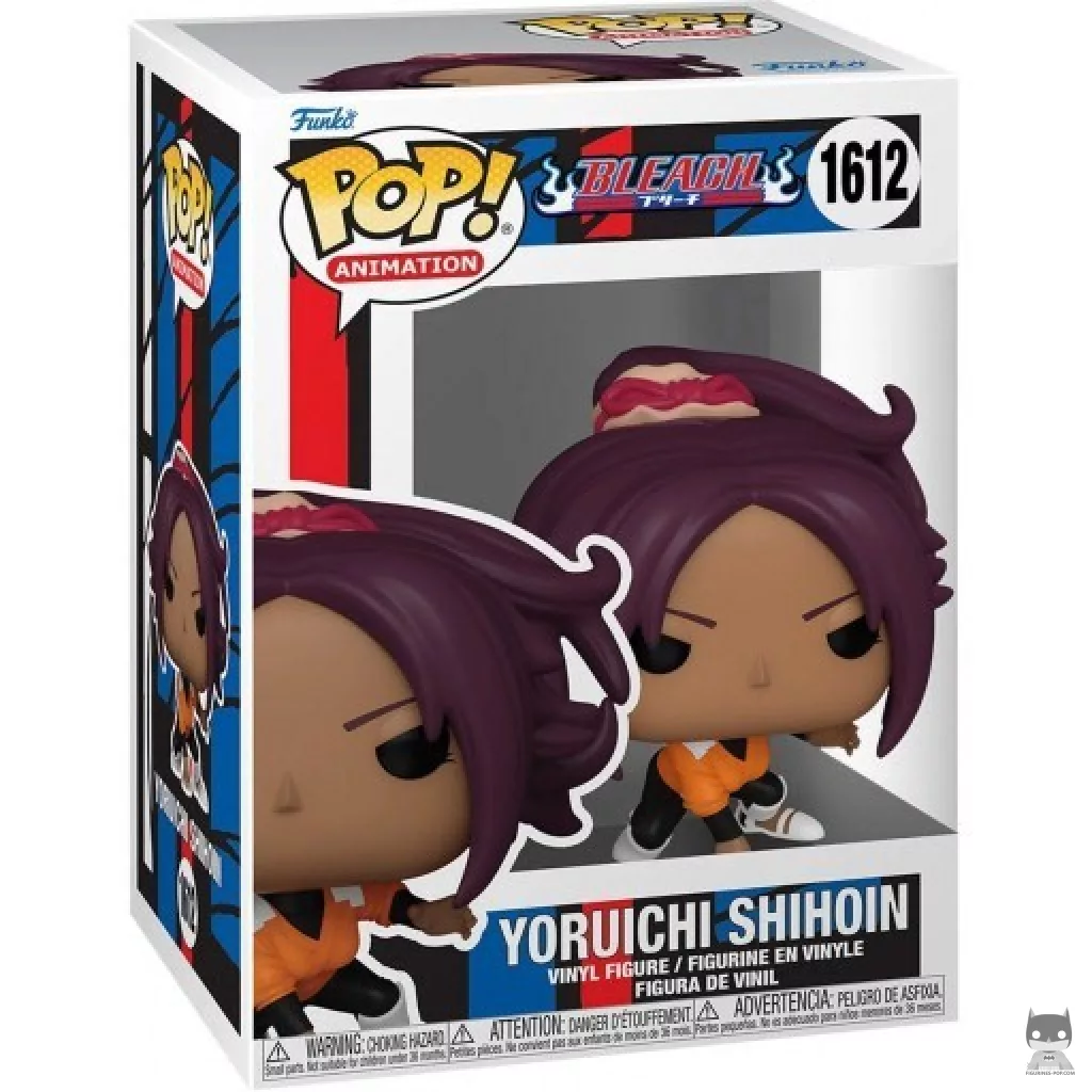 Figura Funko Pop! Yoruichi Shihoin en su caja