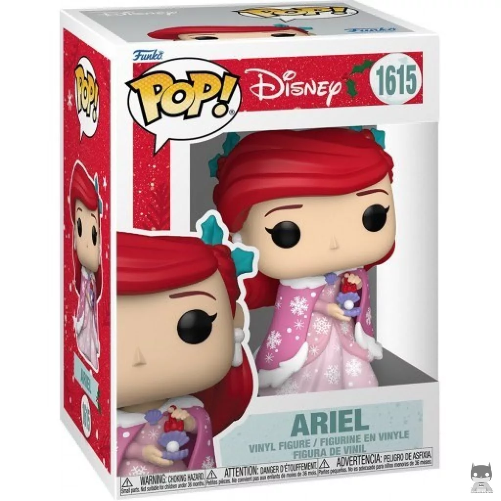 Figura Funko Pop! Ariel (Navidad) en su caja