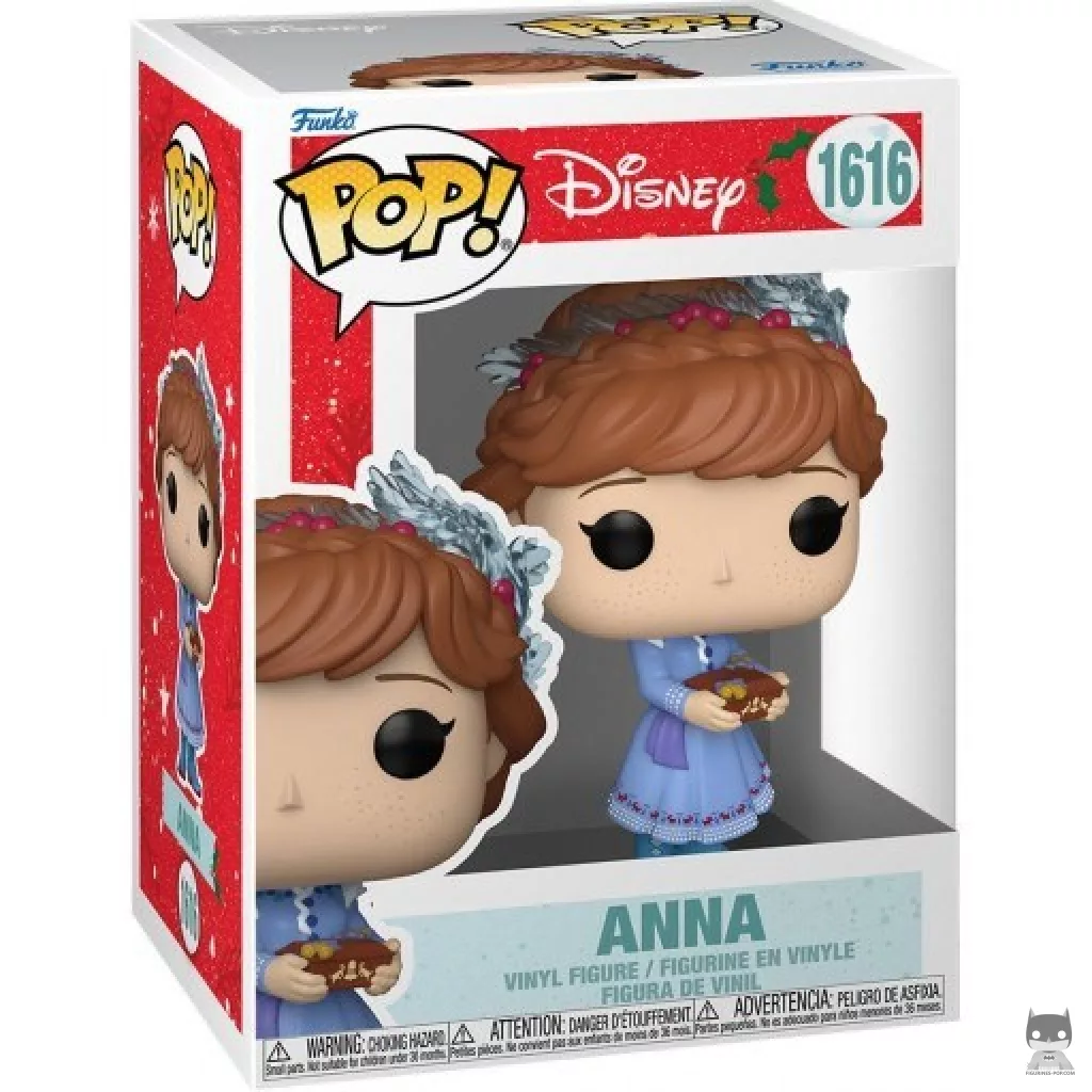 Figura Funko Pop! Anna (Navidad) en su caja