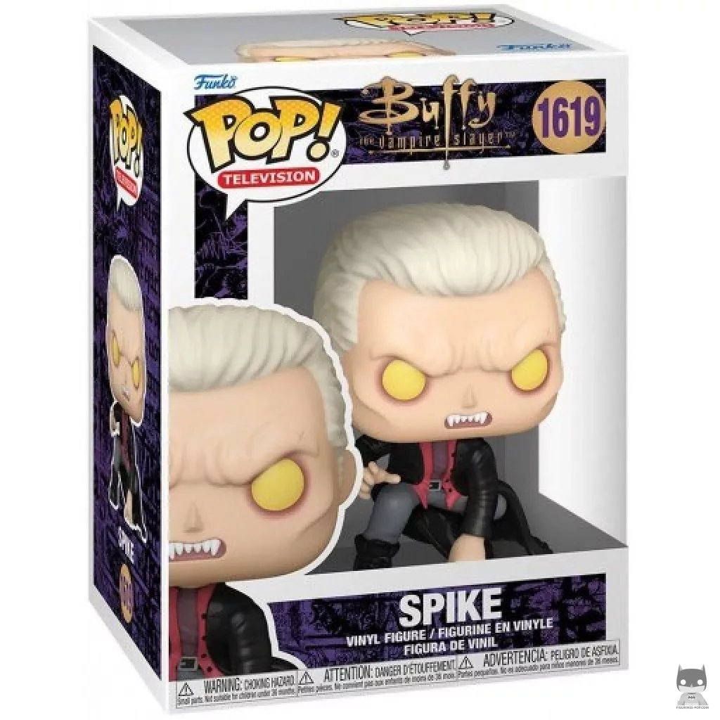 Figura Funko Pop! Spike (Vampiro) en su caja