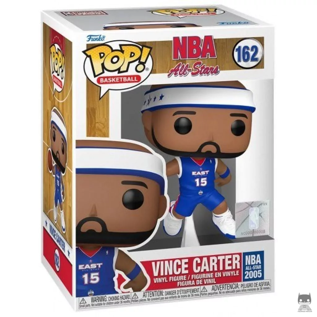 Figura Funko Pop! Vince Carter en su caja