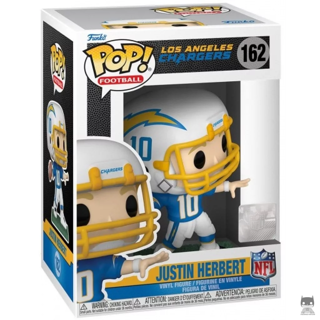 Figura Funko Pop! Justin Herbert en su caja