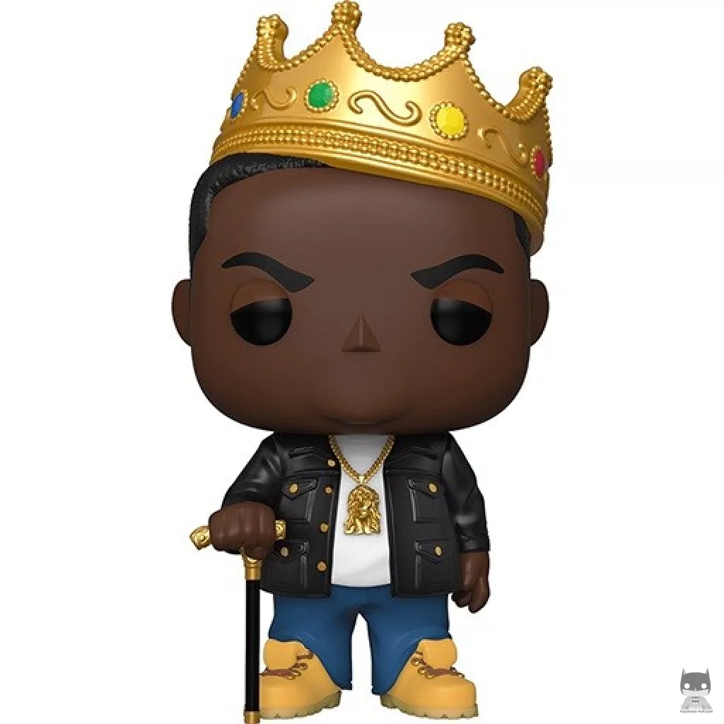 Figura Funko Pop! Notorious B.I.G. con corona (Supersized) (Notorious B.I.G)