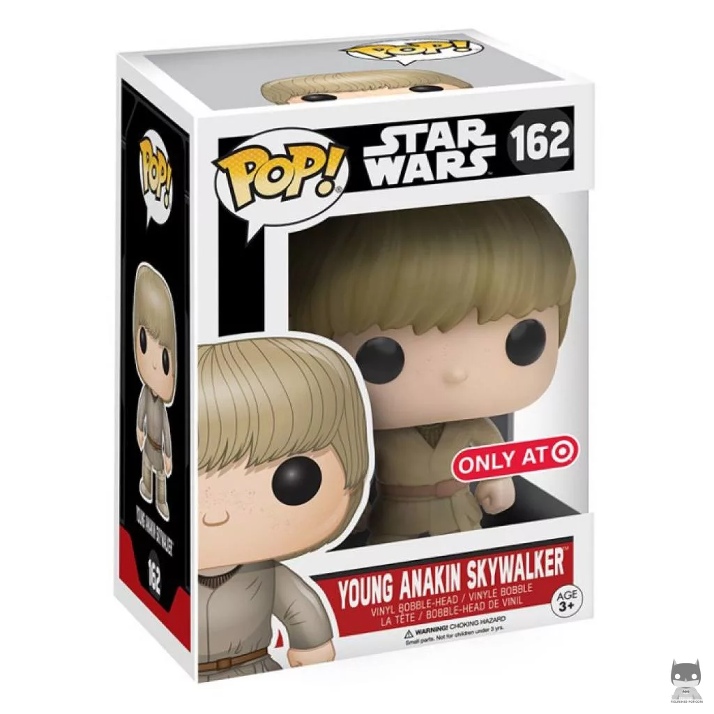 Figura Funko Pop! Anakin Skywalker joven en su caja