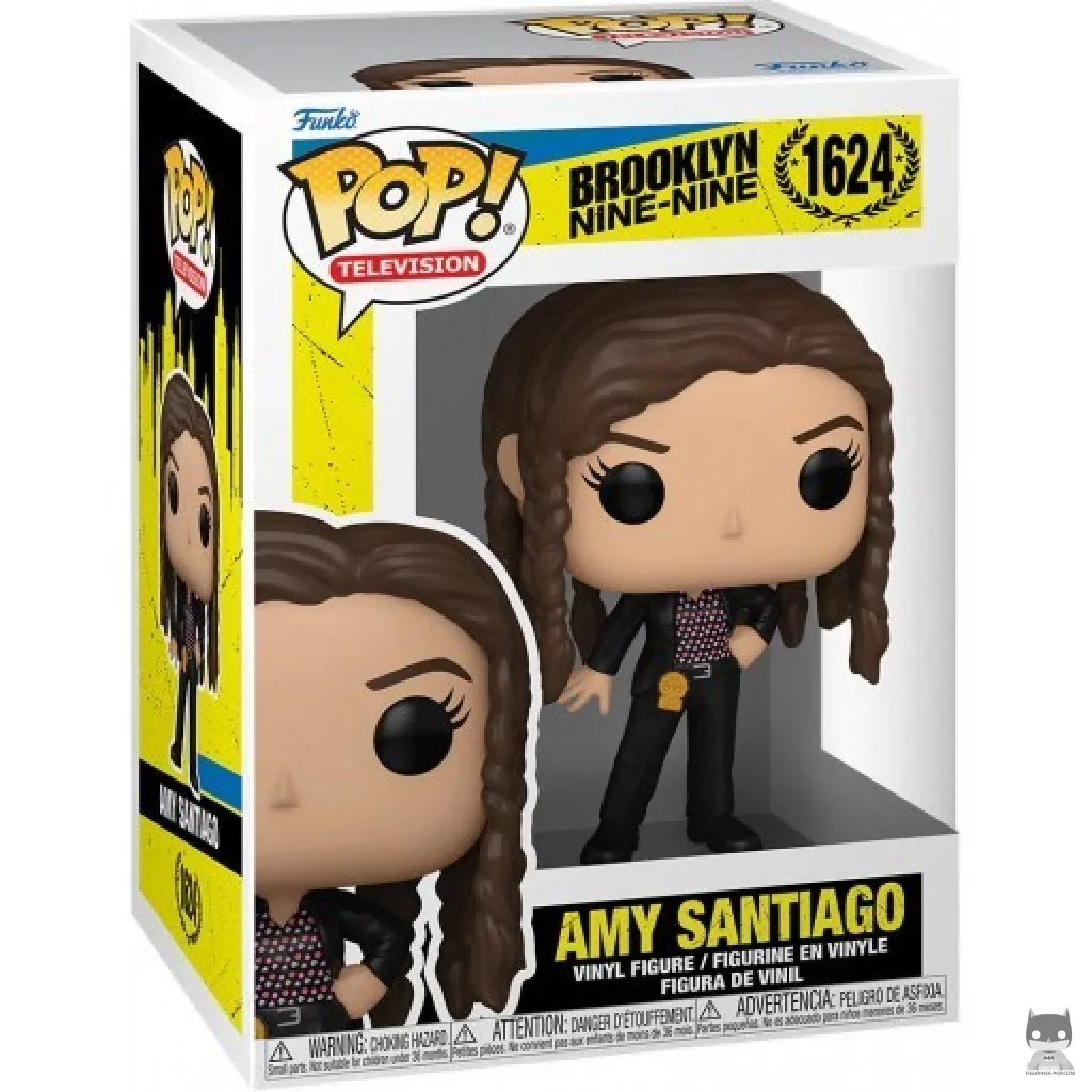 Figura Funko Pop! Amy Santiago en su caja