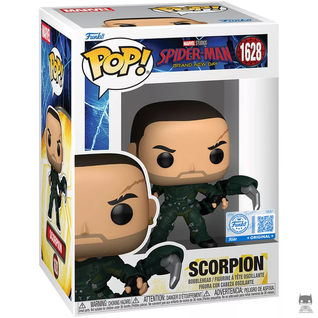 Figura Funko Pop! Escorpión en su caja