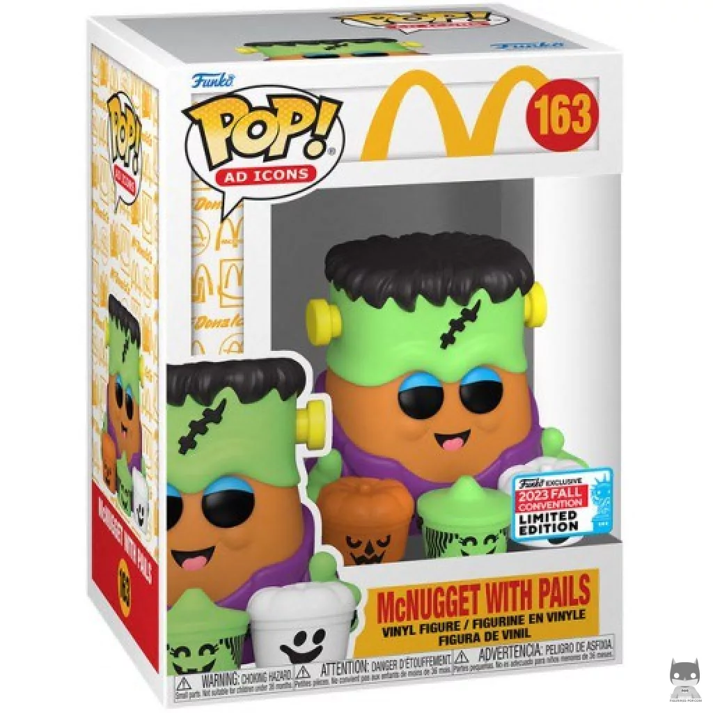 Figura Funko Pop! McNugget con cubos de Halloween en su caja