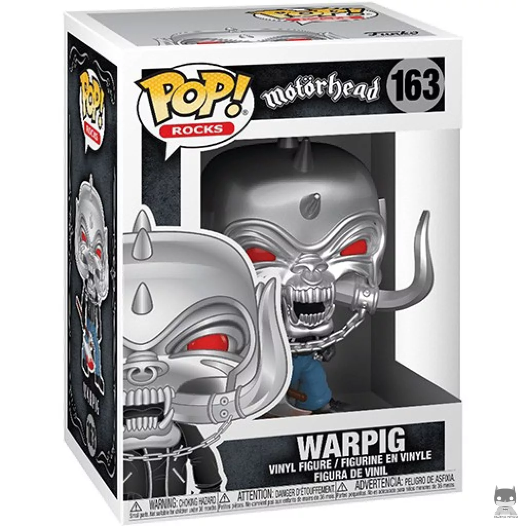 Figura Funko Pop! Warpig (Metalizado) en su caja