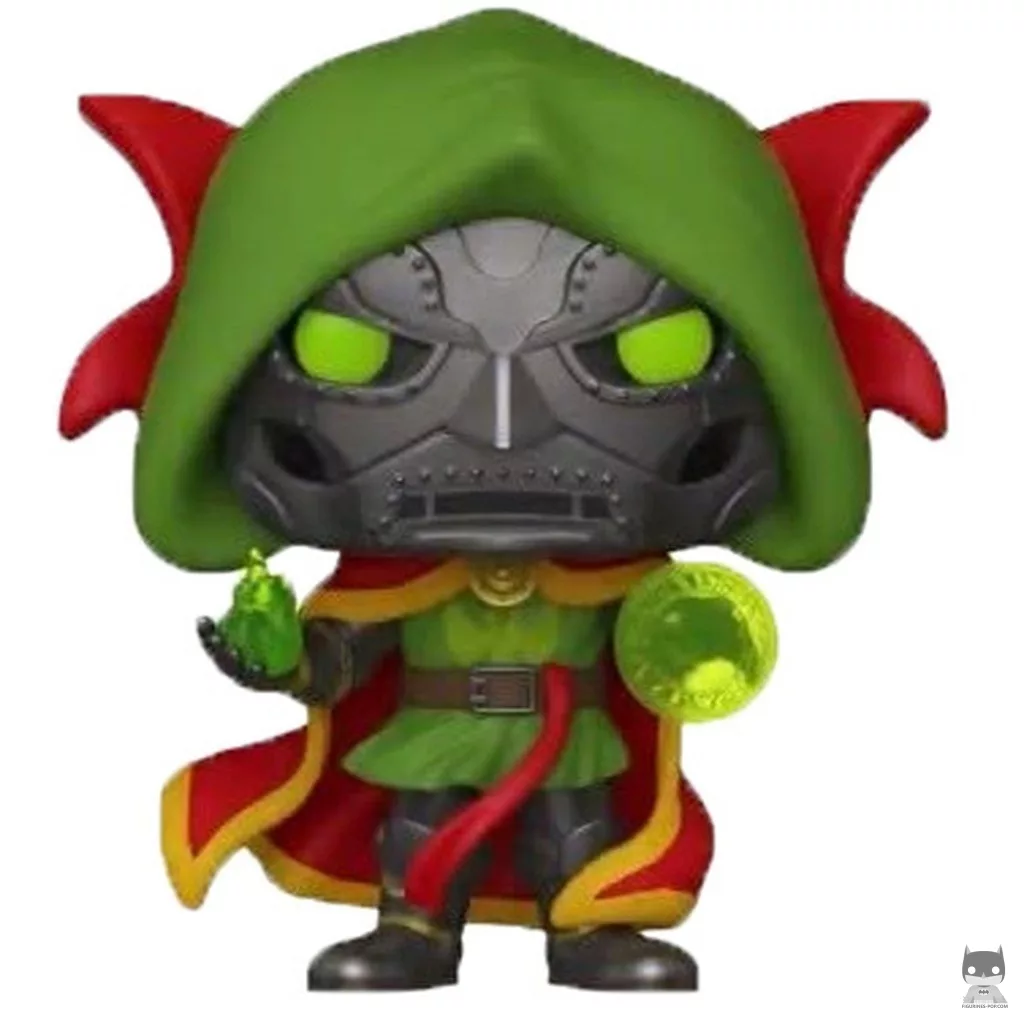 Figura Funko Pop! Doom Hechicero Supremo (Luces y sonido) (Marvel Comics)