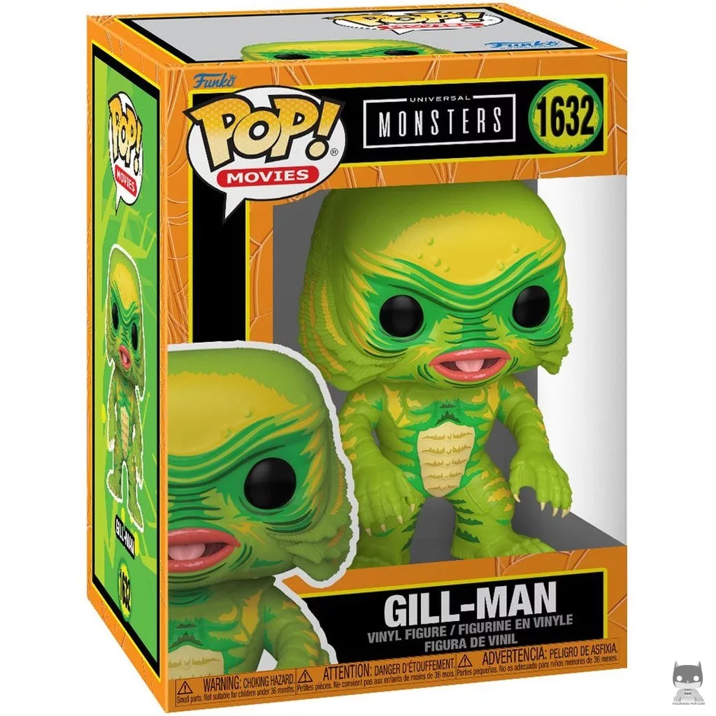 Figura Funko Pop! El monstruo de la Laguna Negra en su caja