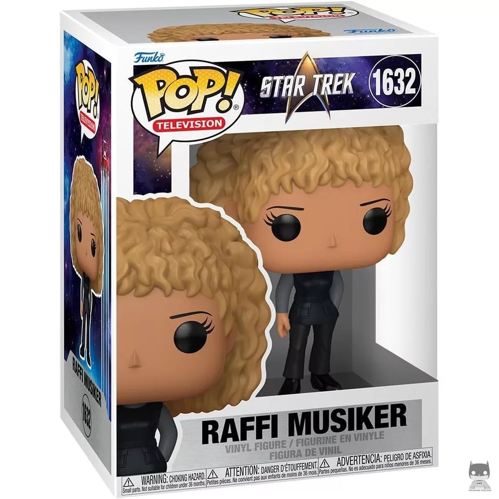 Figura Funko Pop! Raffi Musiker en su caja