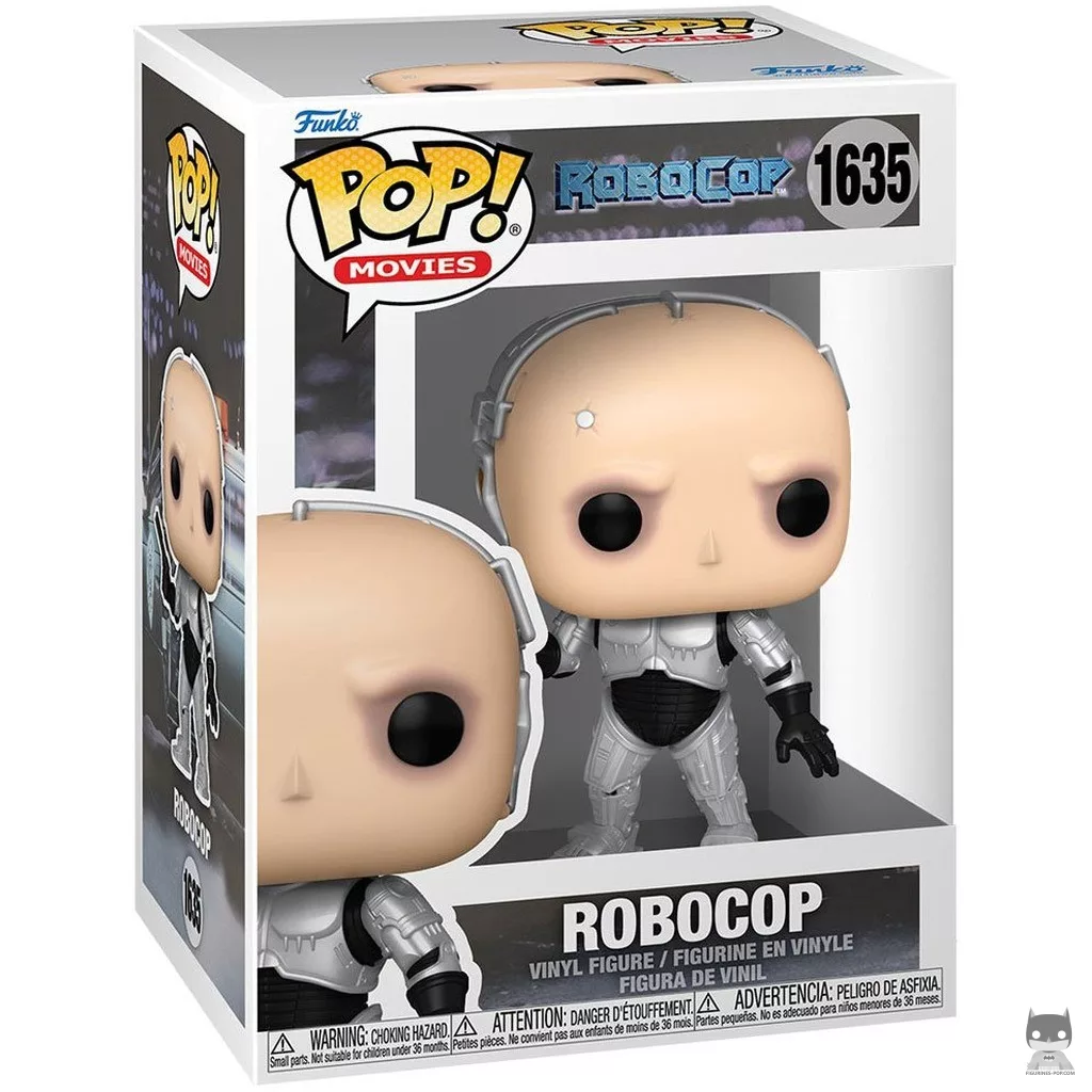 Figura Funko Pop! RoboCop en su caja