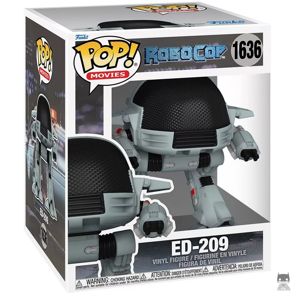 Figura Funko Pop! ED-209 en su caja