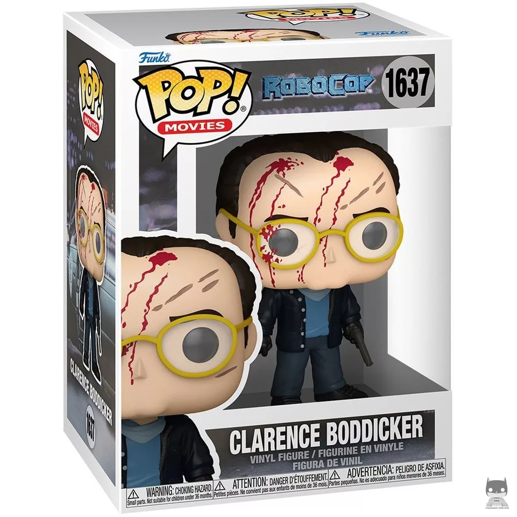 Figura Funko Pop! Clarence Boddicker en su caja