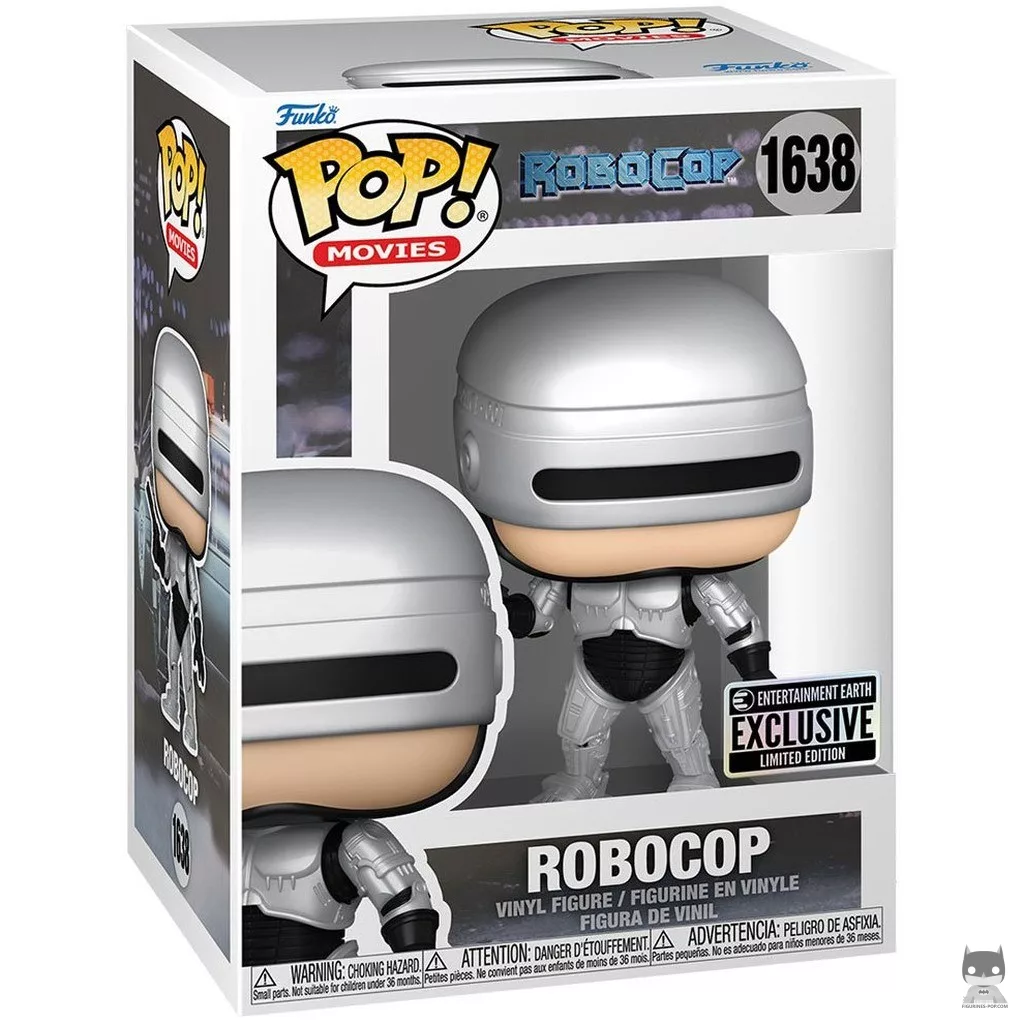 Figura Funko Pop! RoboCop en su caja