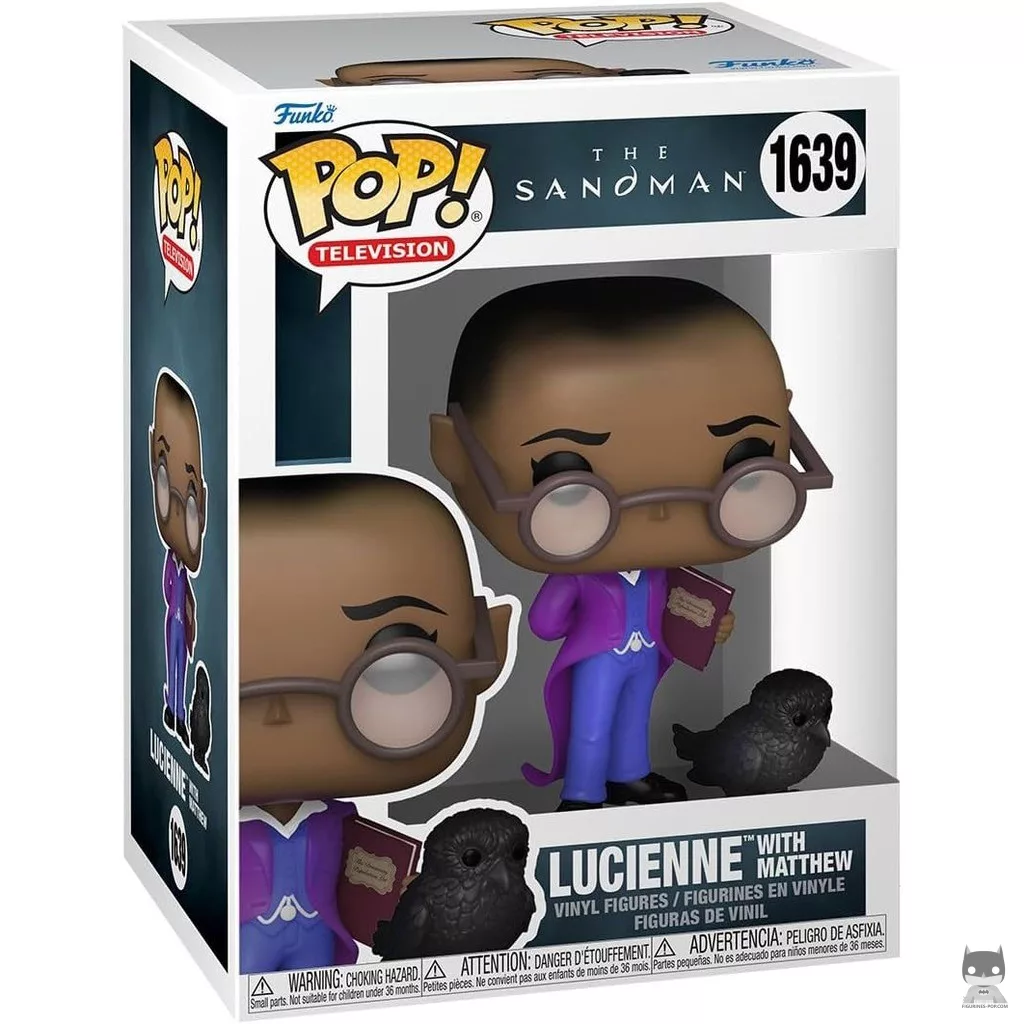 Figura Funko Pop! Lucienne con Matthew en su caja