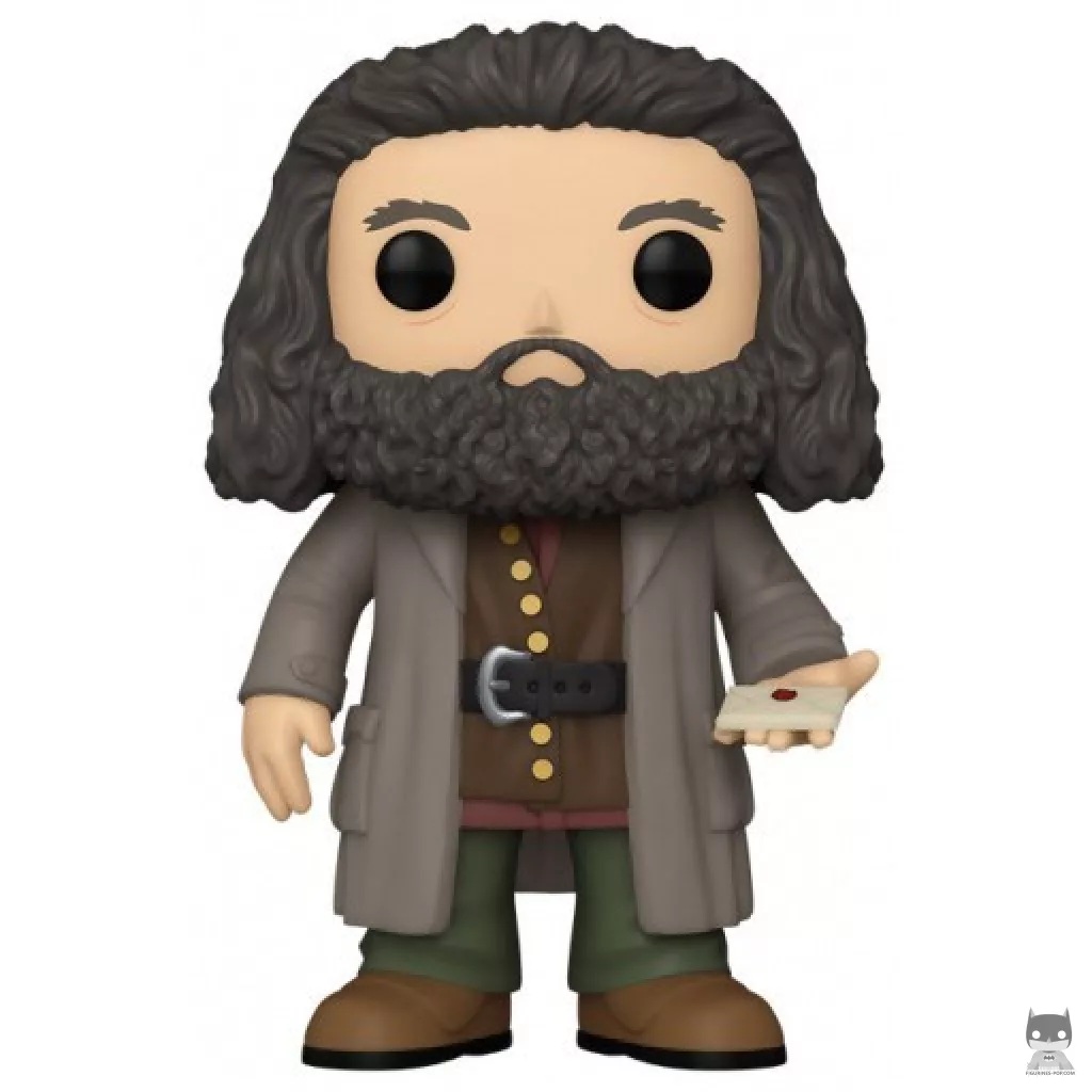 Figura Funko Pop! Rubeus Hagrid con la carta (Supersized) (Harry Potter)