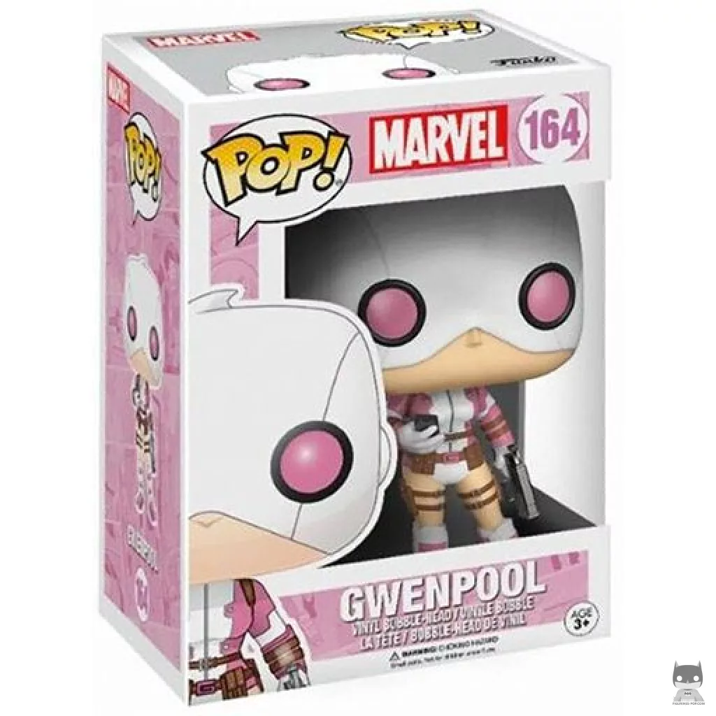 Figura Funko Pop! Gwenpool en su caja