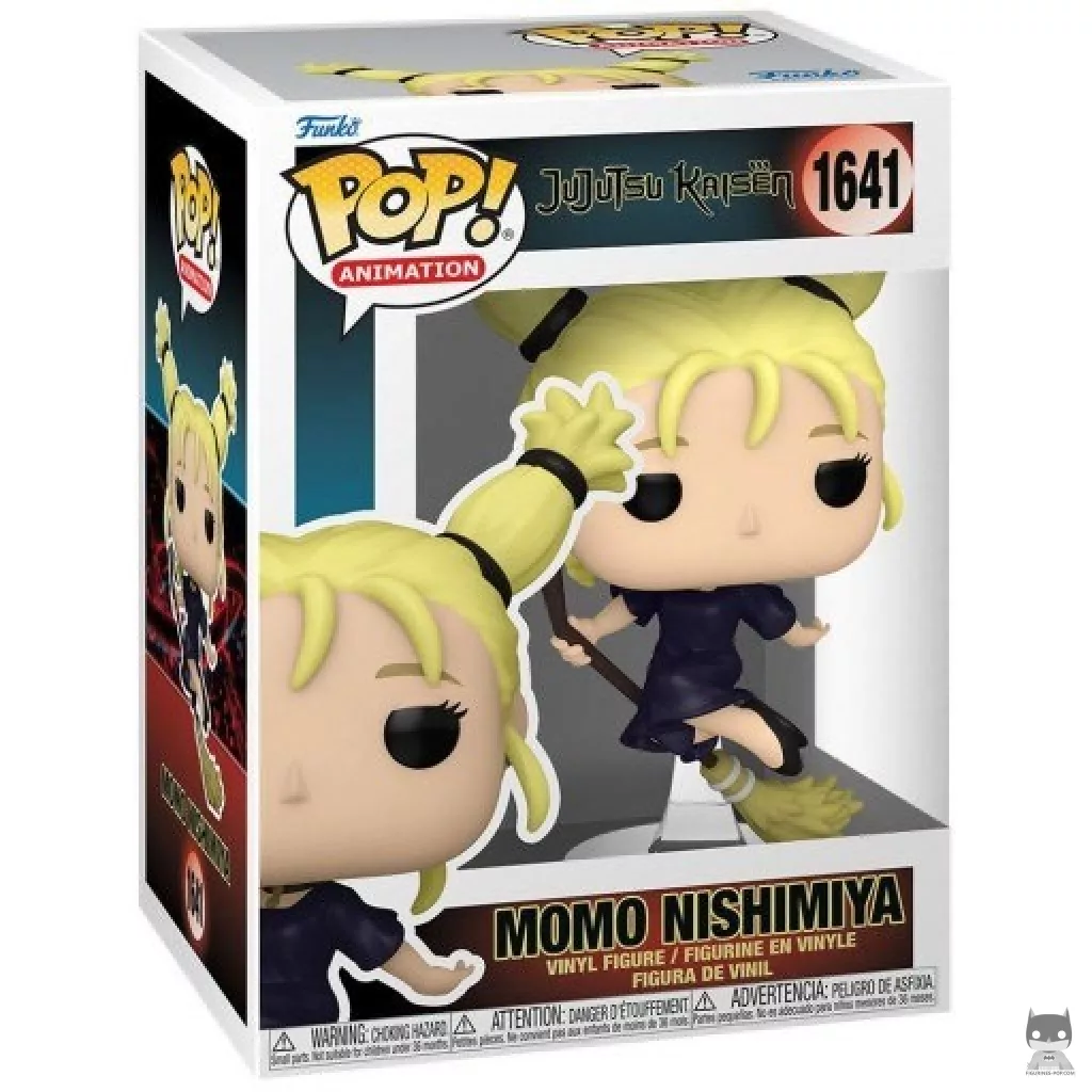 Figura Funko Pop! Momo Nishimiya en su caja