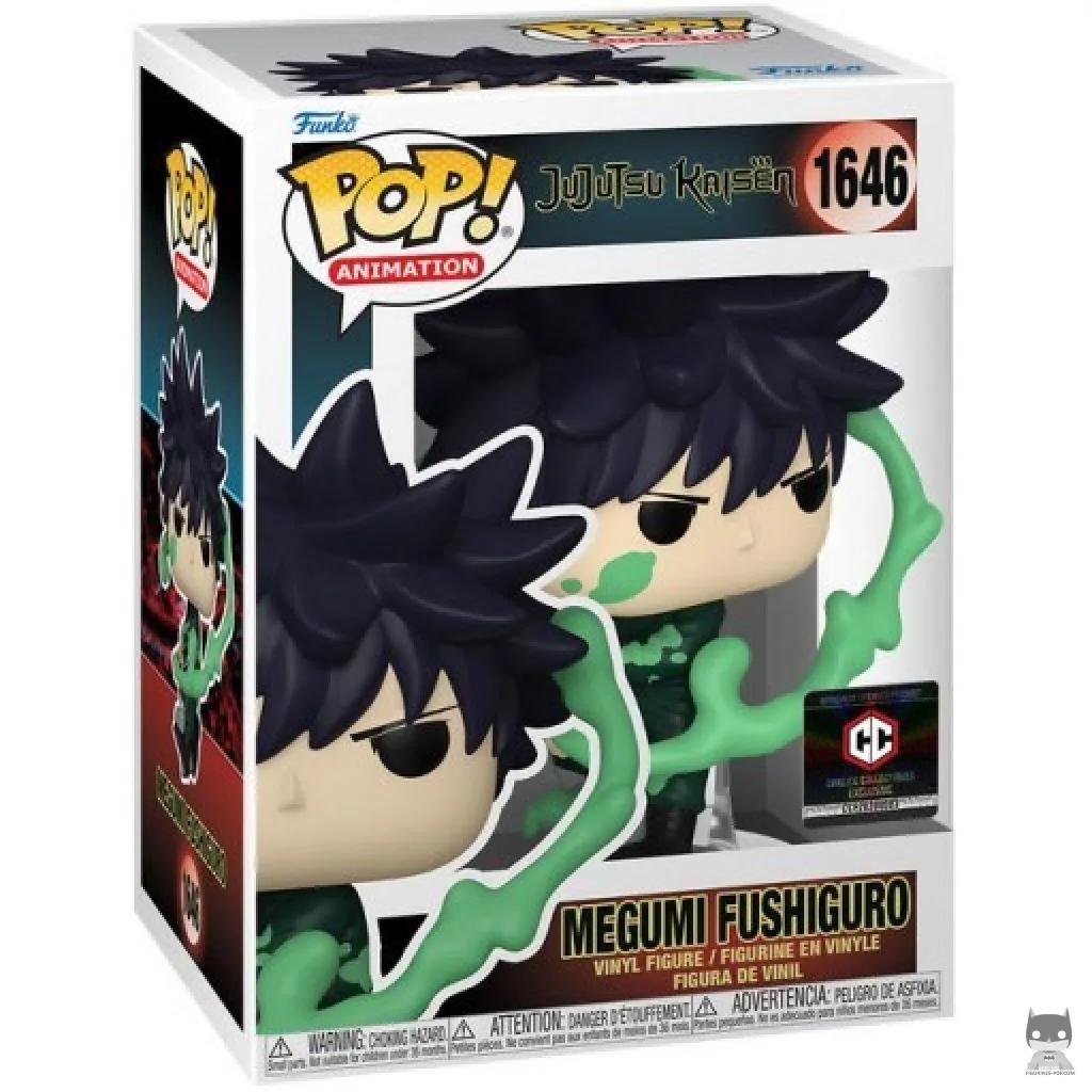 Figura Funko Pop! Megumi Fushiguro en su caja