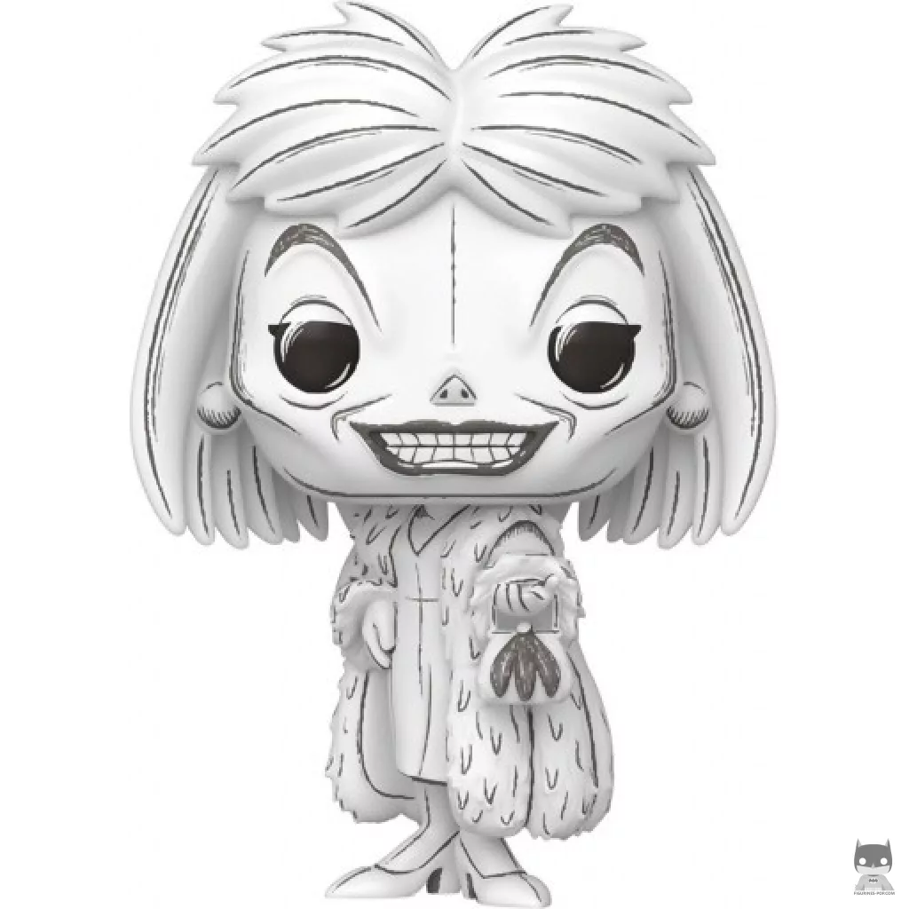 Figura Funko Pop! Cruella de Vil (Sketched) (101 dálmatas)