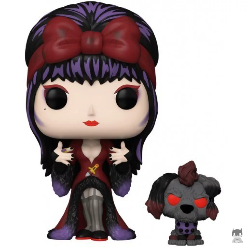 Figura Funko Pop! Elvira & Gonk (Elvira, reina de las tinieblas)