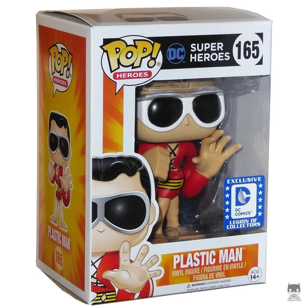 Figura Funko Pop! Plastic Man en su caja